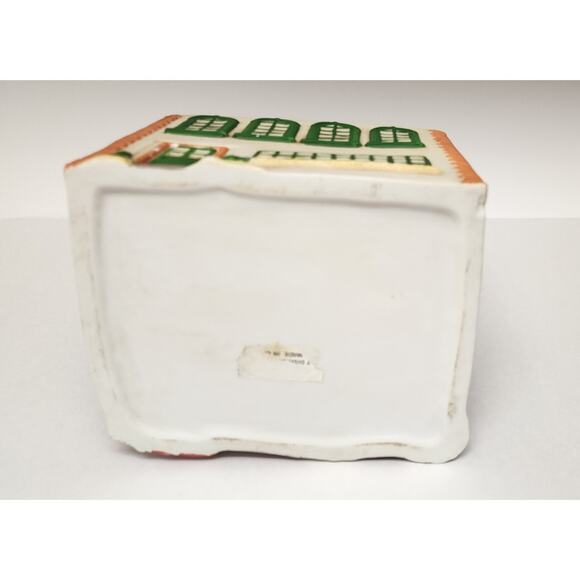 Winter Garland "Christmas Town" Vintage Cookie Jar Toy Shop Village - Picture 7 of 12